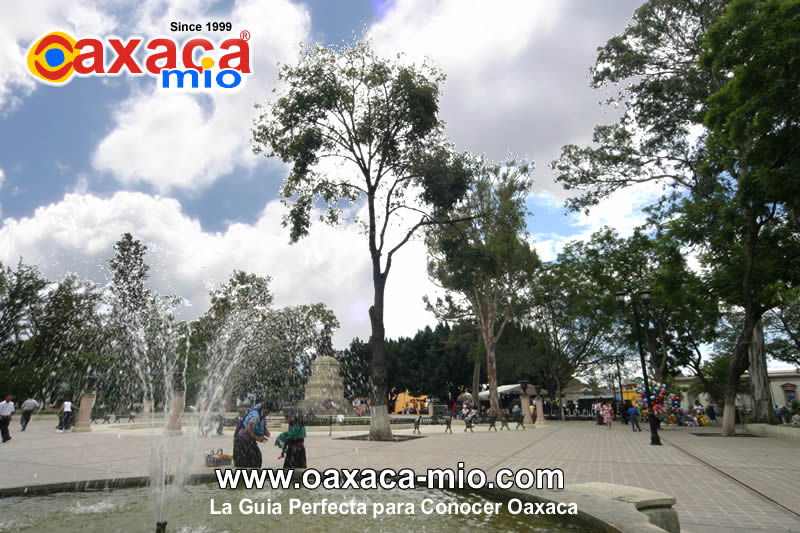 Parque Juárez el Llano Oaxaca