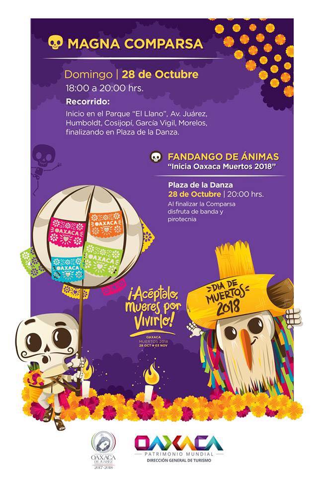 Programa de Actividades 2018 dia de todos santos