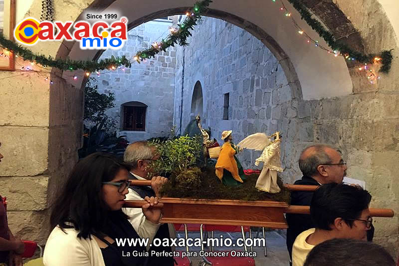 Las posadas navideñas en Oaxaca