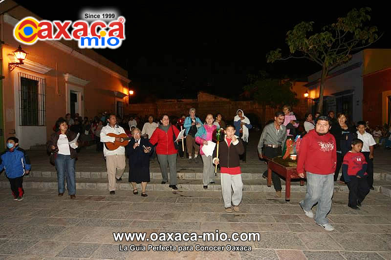 Las posadas navideñas en Oaxaca