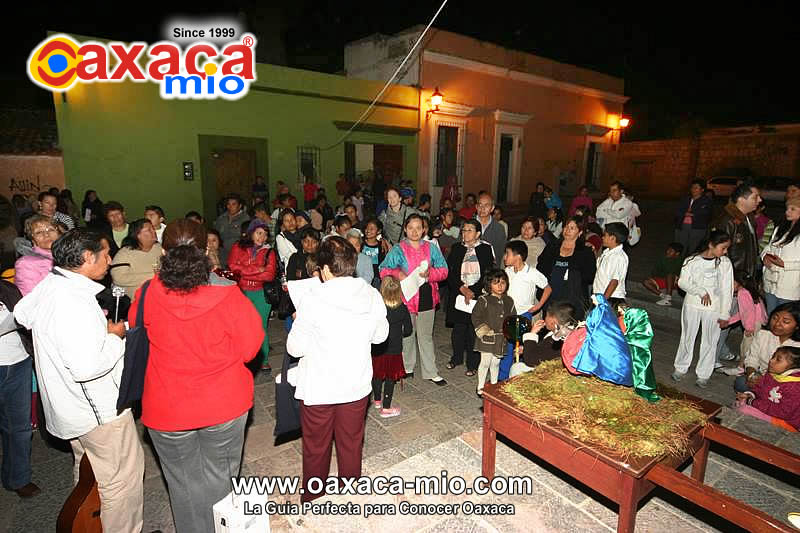 Las posadas navideñas en Oaxaca