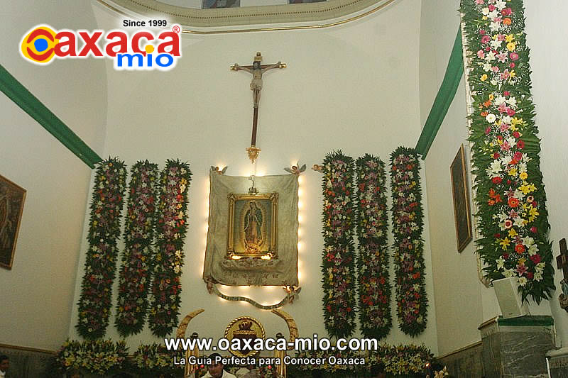 Fiesta patronal de la Virgen de Guadalupe en Oaxaca