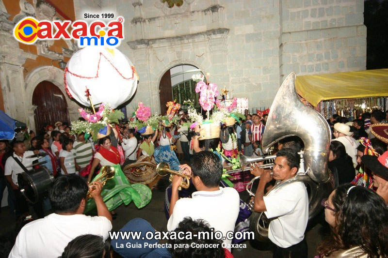 Fiesta patronal de la Virgen de Guadalupe en Oaxaca