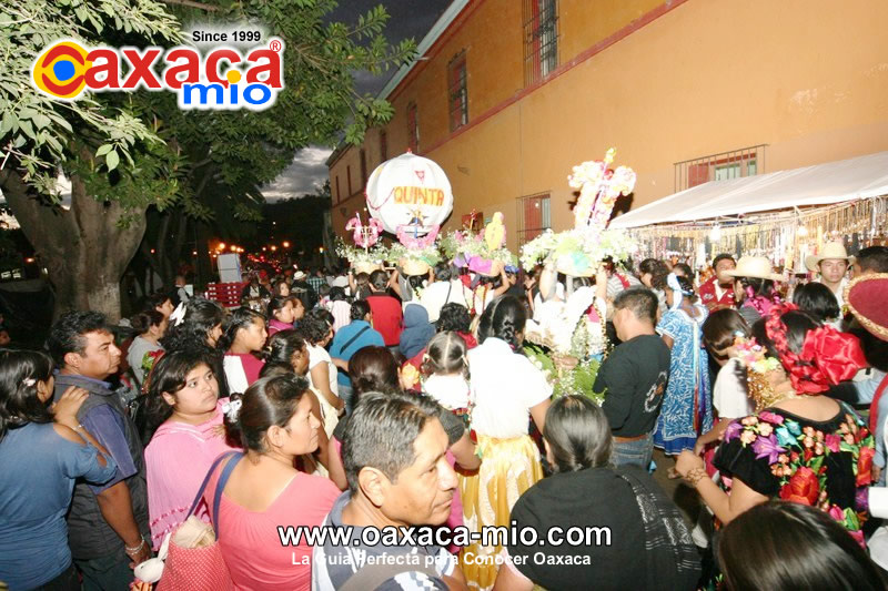 Fiesta patronal de la Virgen de Guadalupe en Oaxaca