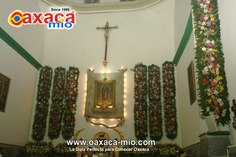 Fiesta patronal de la Virgen de Guadalupe en Oaxaca